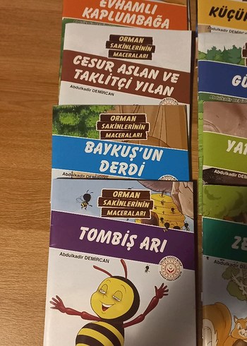 Orman Sakinlerinin Maceraları Çocuk Kitapları Seti - Görsel 2