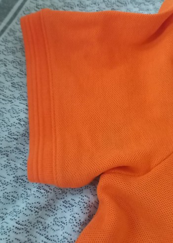 Turuncu Kısa Kollu Erkek Polo Tişört - Görsel 4