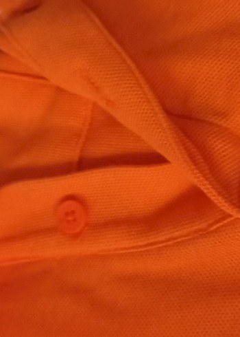 Turuncu Kısa Kollu Erkek Polo Tişört - Görsel 5