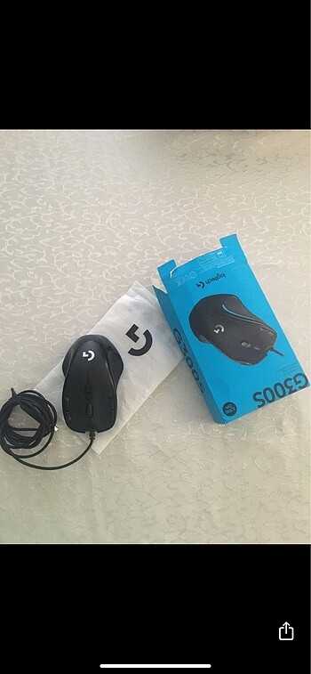 Logitech g300S kablolu Mause