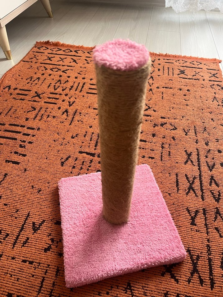Pembe Kedi Tırmalama Direği - Görsel 3
