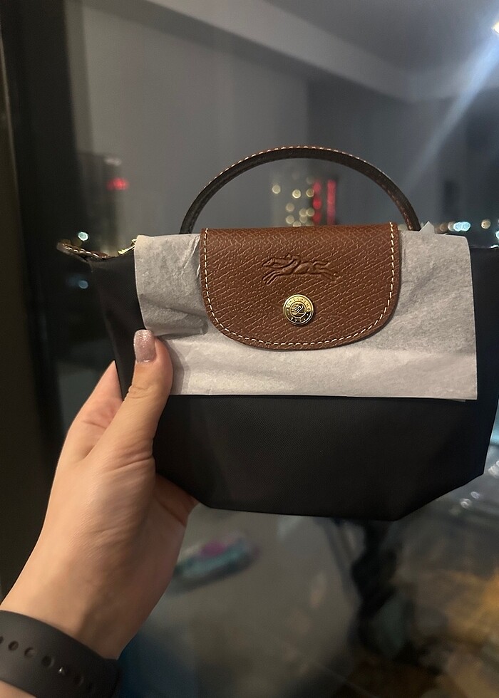 Longchamp Le Pliage Xs Mini Pouch - Görsel 1