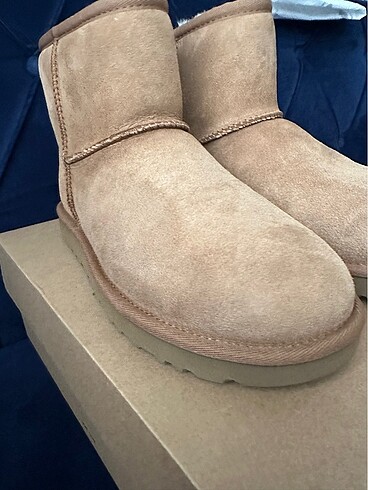 38 Beden camel Renk Ugg classic mini bot camel