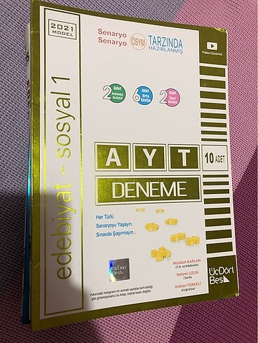 Ayt deneme edebiyat-sosyal