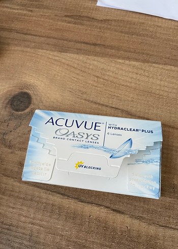 Acuvue Oasys Mavi Kontakt Lens - Görsel 3