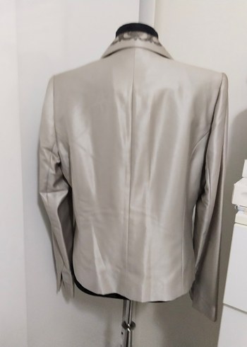 Dantel Detaylı Gri Kadın Uzun Takım - Görsel 5