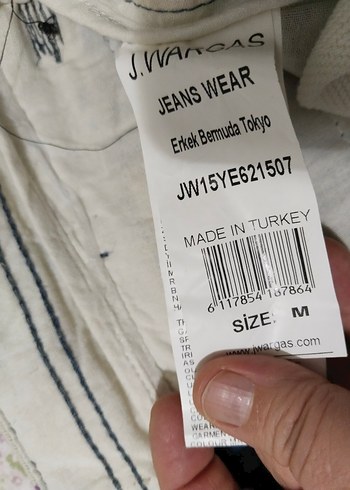 Mavi Kemerli Erkek Mini Şort - Görsel 6