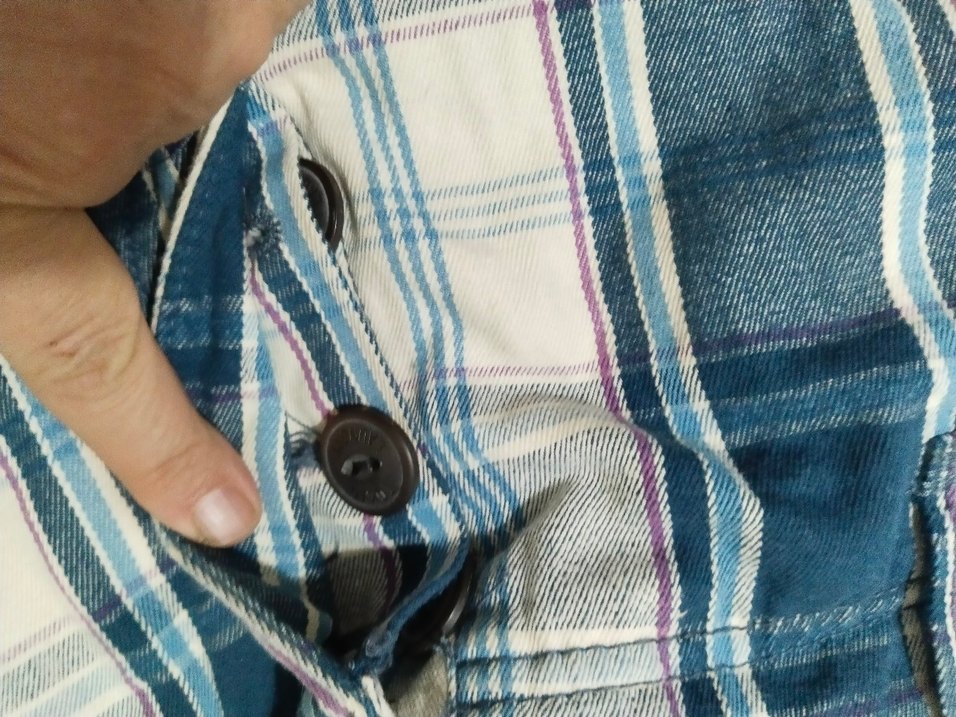 Mavi Kemerli Erkek Mini Şort - Görsel 3