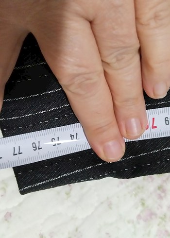 Gri Çizgili Erkek Ofis Takım Elbise - Görsel 9