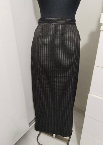 Gri Çizgili Erkek Ofis Takım Elbise - Görsel 2