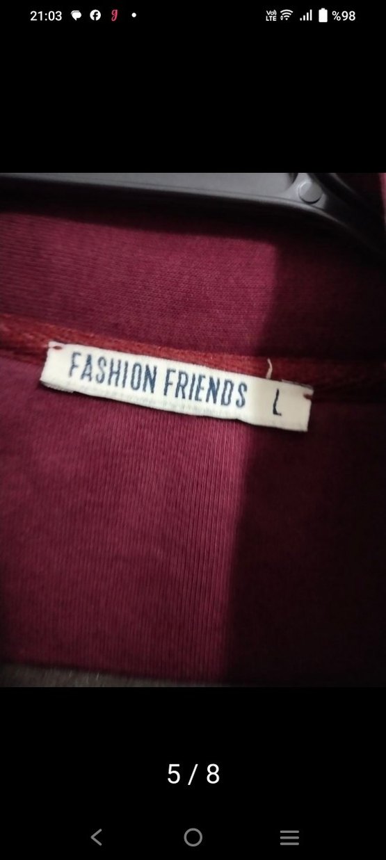 Bordo Düğmeli Erkek Ceket - Görsel 4