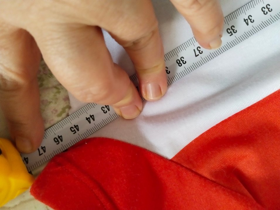 kiz  Çocuk Kırmızı Baskılı Kısa Kollu Tişört - Görsel 4