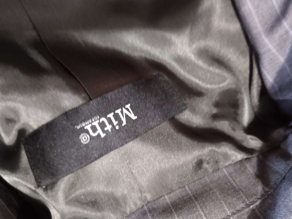 Düğmeli Gri Kadın Blazer Ceket - Görsel 5