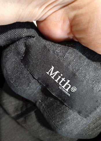 Gri Düğmeli Kadın Blazer Ceket - Görsel 4