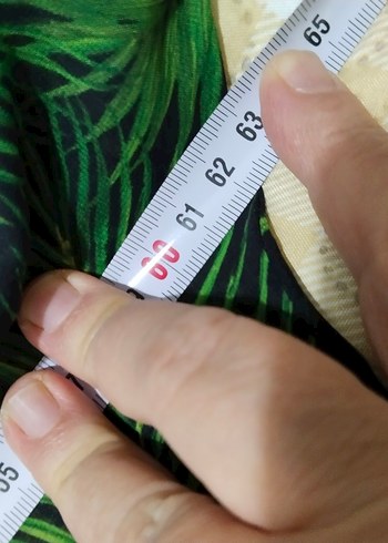 Yeşil Yaprak Desenli Bohem Hamile Bluzu - Görsel 4