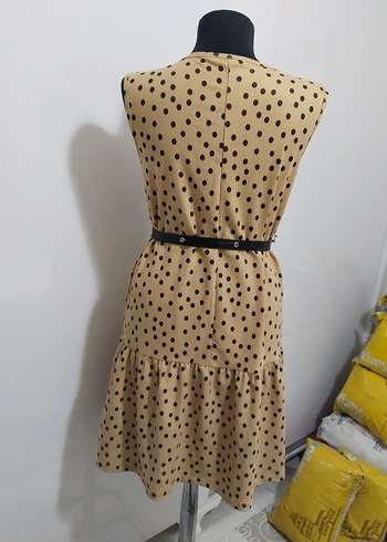 Renkli Desenli Mini Pileli Hamile Eteği - Görsel 2