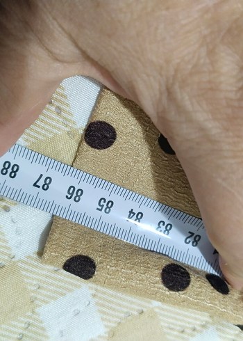 Renkli Desenli Mini Pileli Hamile Eteği - Görsel 6