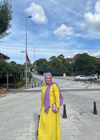 Yesıl renk ıkılı eteklı takım - Görsel 4