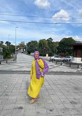 Yesıl renk ıkılı eteklı takım - Görsel 2