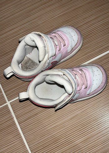 Kız Çocuk Pembe Cırtlı Spor Ayakkabı - Görsel 7