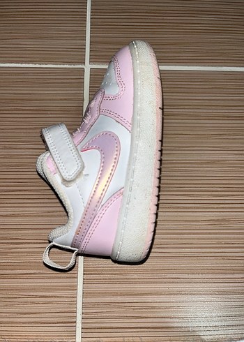 Kız Çocuk Pembe Cırtlı Spor Ayakkabı - Görsel 6