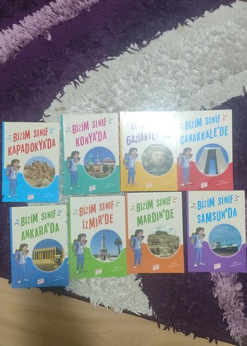 Bizim Sınıf Şehirler Serisi - 8 Kitap