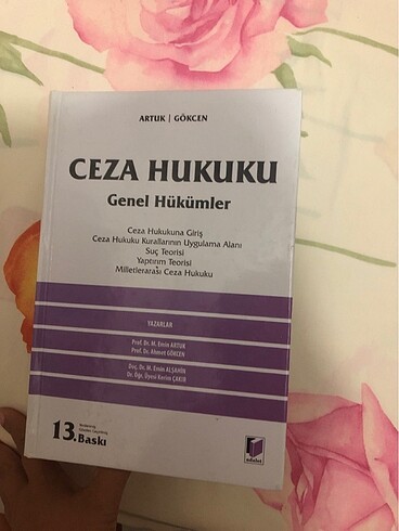Ceza hukuku genel hükümler