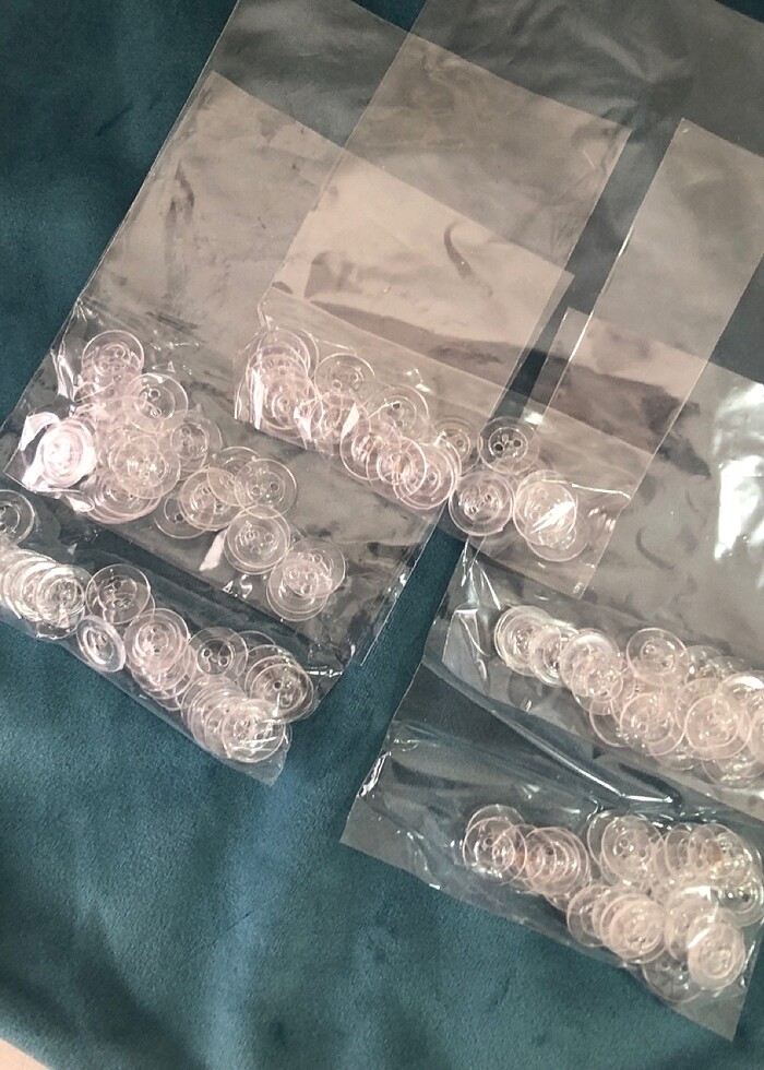 Şeffaf düğme - Görsel 3