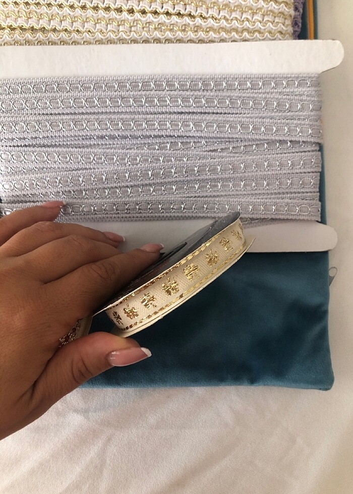 Nevresimler için birit, şerit - Görsel 5