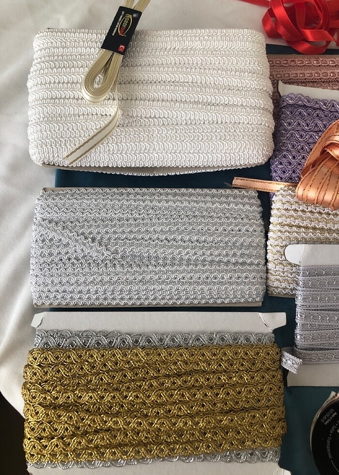 Nevresimler için birit, şerit - Görsel 2