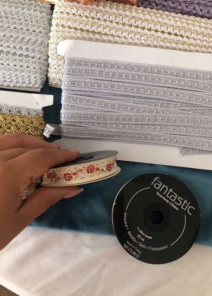 Nevresimler için birit, şerit - Görsel 4