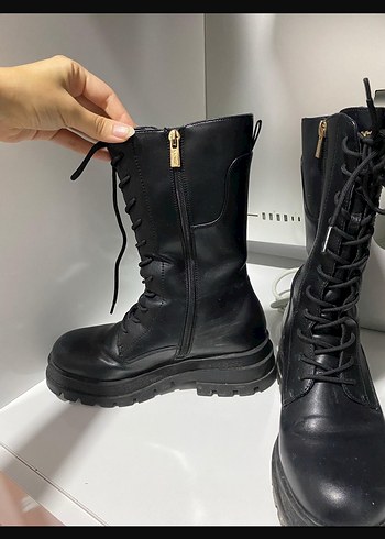 Siyah nine west bot - Görsel 3