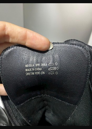 Siyah nine west bot - Görsel 4