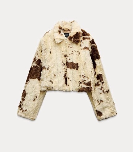 Zara desenli mont