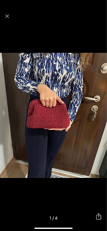 Mango Clutch çanta