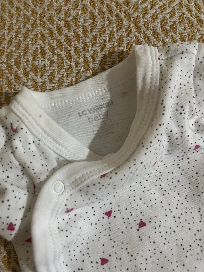 Beyaz Pamuklu Askısız Bebek Body - Görsel 3