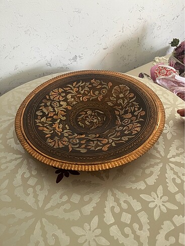 Beden çeşitli Renk Bakır dekoratif tabak
