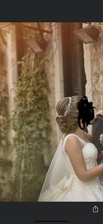 s Beden Kırık beyaz gelinlik