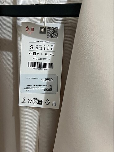 Zara blazer ceket - Görsel 4