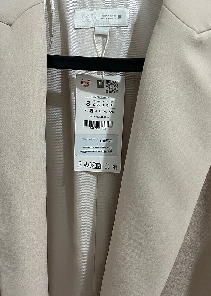 Zara blazer ceket - Görsel 3