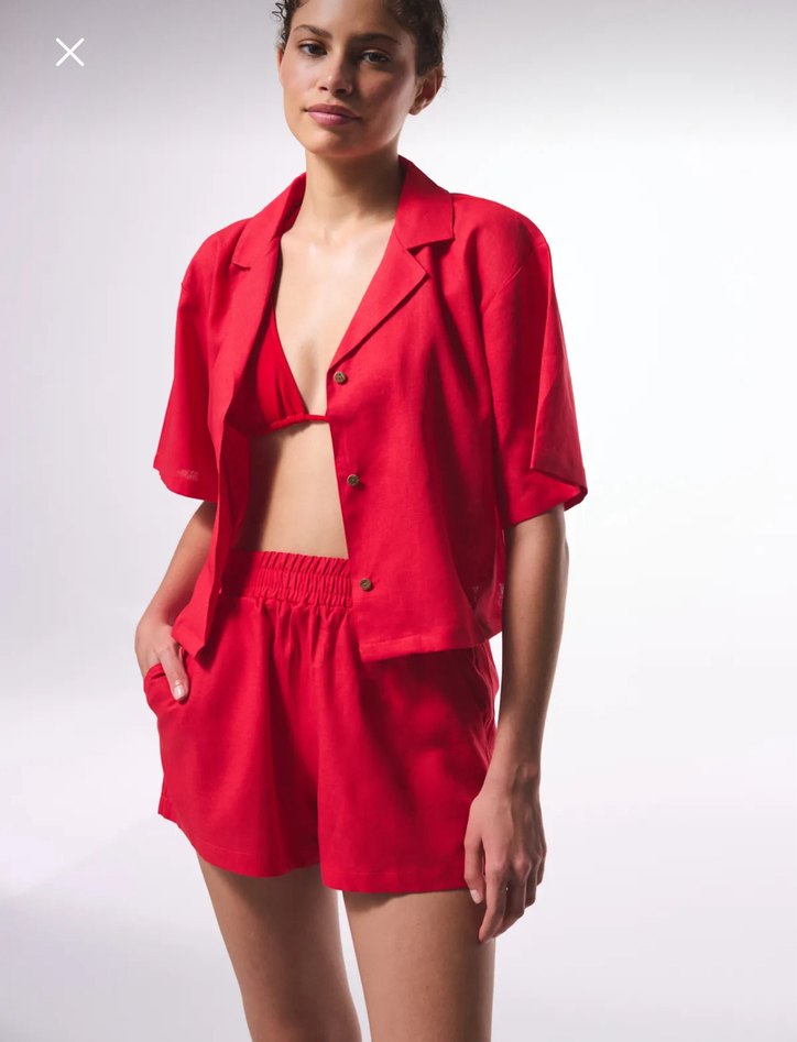 Penti Keten Gömlek - Görsel 2