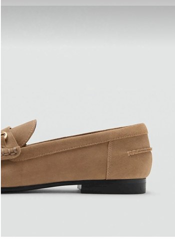 Mango Süet Makosen Ayakkabı - Görsel 3