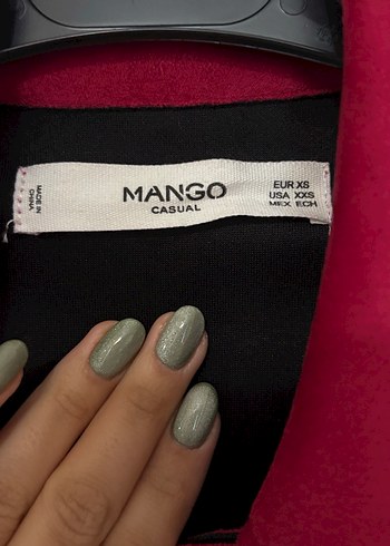 Fuşya Süet Mini Biker Ceket - Görsel 2