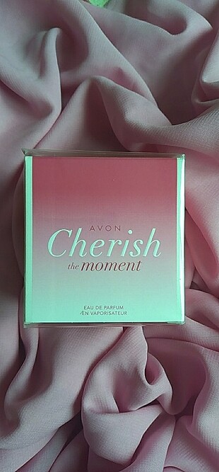 Avon cherish moment bayan parfümü sıfır ürün jelatinli kutu 