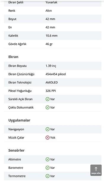  Beden Akıllı Saat