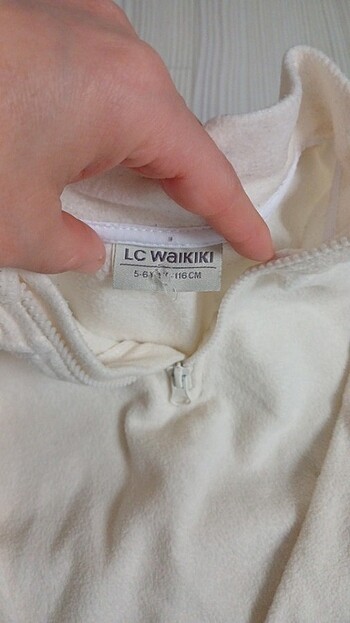 LC Waikiki Lcw erkek krem renk Polar 5/6 yaş