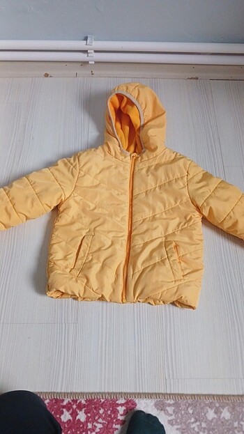 Lcw çocuk sarı mont 4 5 yaş grubu