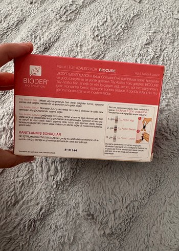 Bioder Biocure Vücut Tüy Azaltıcı Kür - Görsel 5