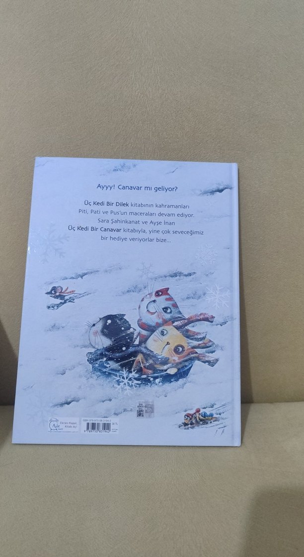Üç Kedi Bir Dilek ve Bir Canavar Kitapları - Görsel 3