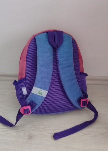United Colors of Benetton Pembe Sırt Çantası - Görsel 4